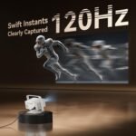 Projector with WiFi and Bluetooth, Smart 4K Projector Built-in 10,000+ APPS for Dolby Audio Home Theater Movie, Native 1080P Portable Outdoor-Proyector with HDR10+ - Image 5