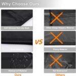 Car Seat Protector,Auto Car Seat Protectors Baby Carseat Waterproof & Durable 600D Fabric for Child Baby Car Seat Mat Vehicle Pet Cover 2 Storage Pockets (2 Pack) - Image 5