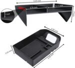 Upgraded Center Console Organizer Compatible with Toyota RAV4 2025 2024 2023 2022 2021 2020 2019 Interior Accessories, Gear Shift Storage Tray Secondary Box Insert Divider - 2pcs - Image 6