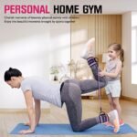 Ankle Resistance Bands with Cuffs, Home Gym Workout Equipment, Lifting Glute Butt Exercise Equipment for Women, Ankle Weights Fitness Set, Leg Booty Equipment for Training Perfect Body Shape - Image 5