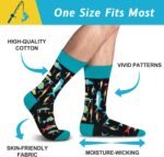 AGRIMONY I'd Rather Be Funny Socks- Novelty Cool Socks for Men Women Teen- Fathers Christmas Birthday Gifts Stocking Stuffers - Image 4