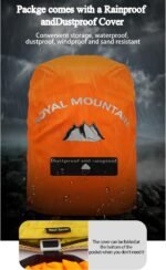 Hiking Backpack 30L Foldable Travel Daypack For Women Men,Camping Daypack Backpacks Lightweight,Durable Hiking Backpack Fit For Hiking,Daily Commuting,Short Trips.(With Rain-cover) - Image 5