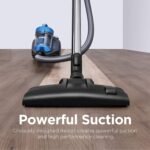 Eureka WhirlWind Bagless Canister 2.5L Vacuum Cleaner, Lightweight Vac for Carpets and Hard Floors, NEN110A, Blue - Image 3