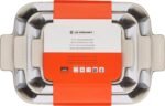 Le Creuset Stoneware Heritage Set 3 Rectangular Dishes, Artichaut - Image 5