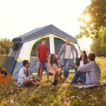 HIKERGARDEN 6-8 Person Camping Tent - Portable Family Cabin Tent for Camp, Windproof Fabric Camp Tent Outdoor for Hiking, Backpacking, Traveling - Image 7