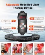 HALIDODO Red Light Therapy for Body, 940nm Red Light Therapy Lamp with Adjustable Stand, Infrared Light Therapy for Body, 660nm Red Light Lamp&850nm Redlight Therapy Device for Body Head Pet - Image 7
