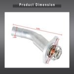 Thermostat Housing Replacement for Rainier Trailblazer Envoy Ascender Bravada 9-7X L6 4.2L 2002-2009 - Image 7