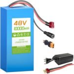 48V 10Ah Lithium Ebike Battery with BMS, Compatible with 100W-800W Motors, for Electric Bikes, Scooters, ATVs, Electric Dirt Bikes - Image 2