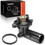 A-Premium Engine Coolant Thermostat Housing Assembly with Seal Compatible with Jeep Grand Cherokee 2011-2020, Wrangler 2012-2017, Wrangler JK 2018 & Dodge Durango 2011-2015, 3.6L, Replaces# 5184651AH - Image 2