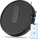 AIRROBO Robot Vacuums with 2800Pa Suction, 3-inch Slim Body, Gyroscope Navigation, Remote & App Control, 600ML Dustbin, Automatic Recharge - Image 2