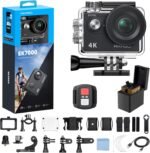 AKASO EK7000 4K30fps Action Camera - 131ft Waterproof Camera with EIS 4X Zoom Remote Control Ultra HD 20MP Underwater Camera with Accessories Kit - Image 2