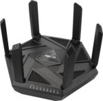 ASUS RT-AXE7800 Tri-band WiFi 6E (802.11ax) Router, 6GHz Band, ASUS Safe Browsing, Upgraded Network Security, Instant Guard, Built-in VPN Features, Parental Controls, 2.5G Port, AiMesh Support - Image 2
