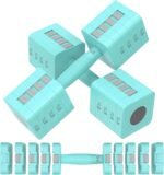 Adjustable Dumbbells Set of 2, 5-in-1 Adjustable Weight Dumbbells for Women/Men, 3lb/5lb/7lb/9lb/11lb Dumbbell Weights Set for Home Gym Workout - Image 2