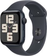 Apple Watch SE (2nd Gen) [GPS 44mm] Smartwatch with Midnight Aluminum Case with Midnight Sport Band M/L. Fitness and Sleep Trackers, Crash Detection, Heart Rate Monitor, Retina Display - Image 2