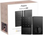 Aqara Smart Lock U50, Keyless Entry Door Lock with Apple Home Key, Bluetooth Deadbolt Lock, App Remote Control, Supports Apple HomeKit, Matter, Google Home, Alexa, IFTTT, Black - Image 2