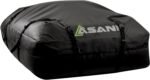 Asani Waterproof Car Roof Top Cargo Carrier Bag with 8 Heavy-Duty Straps and Buckles | Weatherproof Luggage Roofbag for Rooftop Racks | Car Topper Bag for Sedan, SUV, Vans & More (15 Cubic Feet) - Image 2