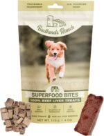 BADLANDS RANCH - Superfood Bite, Freeze-Dried Raw Dog Treats - Protein Rich, Train & Reward, Traceable Single Ingredient by Katherine Heigl (Beef Liver) - Image 2
