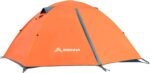 BISINNA 2/4 Person Camping Tent Lightweight Backpacking Tent Waterproof Windproof Two Doors Easy Setup Double Layer Outdoor Tents for Family Camping Hunting Hiking Mountaineering Travel - Image 2