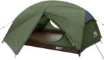 Bessport Camping Tent for 2-3 Person, Lightweight Backpacking Tent Waterproof Windproof Two Doors Easy Setup Double Layer Outdoor Tents for 3 to 4 Seasons, Suitable for Outdoor,Hiking,Camping - Image 2