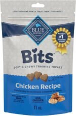Blue Buffalo BLUE Bits Natural Soft-Moist Training Dog Treats, Chicken Recipe 11-oz Bag - Image 2