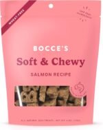 Bocce's Bakery Oven Baked Salmon Recipe Treats for Dogs, Wheat-Free Everyday Dog Treats, Made with Real Ingredients, Baked in The USA, All-Natural Soft & Chewy Cookies, Salmon, 6 oz - Image 2
