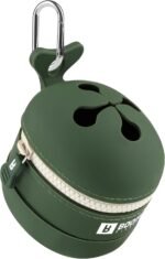 Booms Fishing Portable Trash Pouch: Silicone Expandable & Collapsible Fishing Line Waste Cantainer - Eco-Friendly Reusable Garbage Holder for Fishing, Hiking, Camping & Outdoor Activities - ST2 Green - Image 2