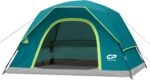 CAMPROS CP Tents for Camping 2/4/6 Person Tent Waterproof Windproof Double Layer Camping Tent, Easy Setup Dome Tent with Large Mesh Windows & Wider Door for Outdoor Camping & Hiking - Image 2
