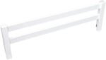 CC KITS Safety Guard Rail for Baby, Kids, and Children - Solid Wood Safety Bed Rail for Toddlers - Easy Installation - Premium Protection for Bunk, Twin, Full, Queen and King Size Beds - (White) - Image 2