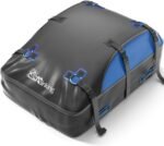 Car Rooftop Cargo Carrier Bag 20 Cubic Feet, 100% Waterproof Roof Bag Top Luggage Carrier for Any Vehicles with/Without Rack Cross Bar, Includes Anti-Slip Mat +4 Door Hooks +Storage Bag +Lock - Image 2