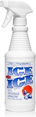 Chris Christensen Ice on Ice Detangler and Finishing Dog Spray, Groom Like a Professional, Ready to Use, Helps Brush/Comb Glide Through Coat, Conditions, No Residue, All Coat Types, Made in USA, 16 oz - Image 2