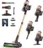 Cordless Vacuum Cleaner, 600W 50Kpa 70Mins, Vacuum Cleaners for Home, Stick Vacuum with Anti-Tangle Brush, Wall Mount Charge, Rechargeable Cordless Vacuum for All Floor/Sofa/Pet Hair/All Floor - Image 2