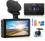 Dash Cam Front and Rear, Dash Camera for Cars with 32G Card Super Night Vision, Car Dash Cam 1080P Dashboard Camera with G-Sensor, Parking Monitor, Loop Recording, Motion Detection Car Camera - Image 2