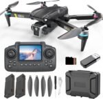 Drone With Camera For Beginner 1080p, Brushless Drones With Screen On Controller, No FAA, Under 249g, Beginner Drone With Altitude Hold, One Key Take Off/Land, 360 Flips,Trajectory Flight, 2 Batteries - Image 2