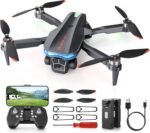 Drone with Camera - Foldable Brushless Motor Drone for Adults/Kids, 1080P HD RC quadcopter. Waypoint Fly, Altitude Hold, One Key Take Off/Landing, Gesture Selfie, 3D Flip, Long Flight Time - Image 2