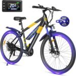 Electric Bike for Adults,26" E-Bike with 700W Peak Motor 21-Speed,Up to 50 Miles Removable Battery,Front Fork Suspension Dual Disc Brakes,Ebikes for Adults Commute Mountain All Terrain - Image 2