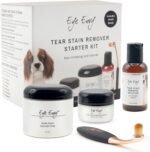 Eye Envy Dog Tear Stain Remover Starter Kit with ProPowder Brush | Stain Solution, Applicator Pads, Stain Powder and Small Applicator Brush | Lasts 30-45 Days - Image 2