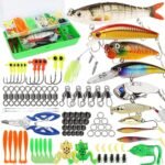 Fishing Lures Tackle Box Bass Kit, Including Animated Lure,Crankbaits,Spinnerbaits,Soft Plastic Worms, Topwater Lures,Hooks,Saltwater & Freshwater Fishing Gear for Bass,Trout, Salmon. - Image 2
