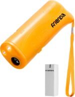 Frienda LED Ultrasonic Dog Trainer Device 3 in 1 Stop Barking Stop Bark Handheld Dog Training Device (Yellow) - Image 2