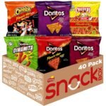 Frito-Lay Fiery Mix Variety Pack, Hot & Spicy Snacks Single Serve Bags, (Pack of 40), Flamin' Hot Cheetos, Doritos, Chester's Hot Fries - Image 2