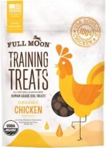 Full Moon USDA Organic Chicken Training Treats Healthy All Natural Dog Treats Human Grade 175 Treats 6 Ounce (Pack of 1) - Image 2