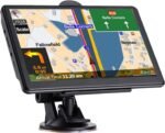 GPS Navigation for Car, Latest 2025 Map,7 inch Touch Screen Real Voice Spoken Turn-by-Turn Direction Reminding Navigation System for Cars, Vehicle GPS Satellite Navigator with(Free Lifetime Updates) - Image 2