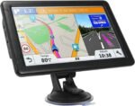 GPS Navigator for Car Truck RV, 9-inch High-Definition Touch Screen，2025 Maps (Free Lifetime Updates), Support Voice Turn Direction Guidance/Speed and Red Light Warning/Custom Truck Routing - Image 2
