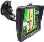 GPS Navigator for Car Truck RV with Bluetooth, Latest 2025 Map 7 inch Touch Screen GPS for Car, Vehicle GPS with Speed and Red Light Warning (Black) - Image 2