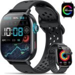 GPS Smart Watch for Men Women, 2.06" AMOLED Smartwatch with Bluetooth Call, 178+ Sports, Fitness Tracker with Compass/SPO2/Heart Rate/Sleep Monitor, 3ATM Waterproof for Android iOS, Outdoor Activity - Image 2