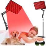 HALIDODO Red Light Therapy for Body, 940nm Red Light Therapy Lamp with Adjustable Stand, Infrared Light Therapy for Body, 660nm Red Light Lamp&850nm Redlight Therapy Device for Body Head Pet - Image 2