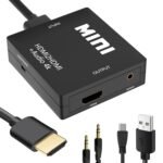 HDMI Audio Extractor Splitter,HDMI to 3.5mm Audio Adapter, 4K*2K@30HZ, 3D, 1080P Compatible for TV, PC, Sound System, Xbox, Switch, PS3, PS4, PS5 - Image 2