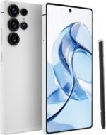 I25 Ultra Unlocked Phone Dual-SIM Smart Phone Built in Pen Android 14 Phone 6.9" HD Screen Smartphone, 48MP Camera, 12G RAM+ 256GB, Battery 7000mAh, Fingerprint Lock/Face ID/AI App/GPS/FM(Sliver) - Image 2