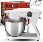 Instant Pot Instant Stand Mixer Pro,600W 10-Speed Electric Mixer with Digital Interface,7.4-Qt Stainless Steel Bowl,Dishwasher Safe Whisk,Dough Hook and Mixing Paddle,Pearl - Image 2