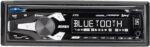 Jensen JCR311 10 Character LCD Single DIN Car Stereo Radio CD Player Push to Talk Assistant Bluetooth Hands Free Calling & Music Streaming AM/FM Radio USB Playback & Charging - Image 2