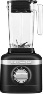 KitchenAid K150 3 Speed Ice Crushing Blender with 2 Personal Blender Jars - KSB1332Y - Black Matte - Image 2